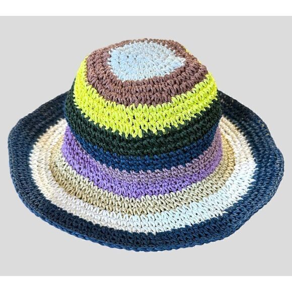 Hat Attack Remy Multi Stripe  Bucket Hat - Picture 2 of 5
